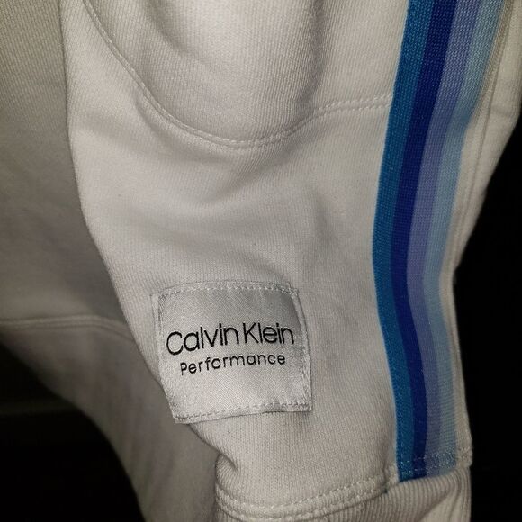 Calvin Klein Performance Hoodie Ombre Stripe Dress - Picture 6 of 9